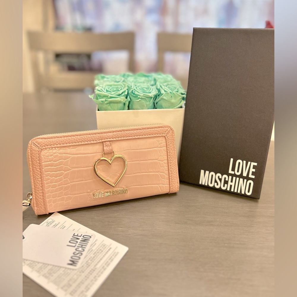 Love Moschino Pink Wallets NWT
